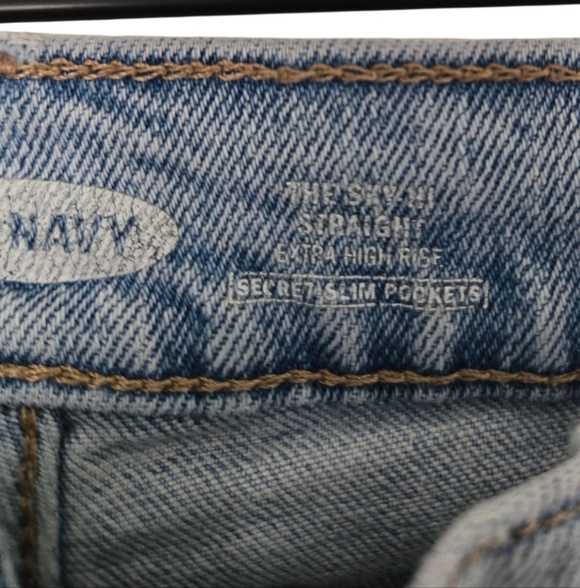 Old Navy Light Blue Women's Jeans Size 10 - Picture 2 of 5